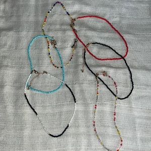 Beaded chokers